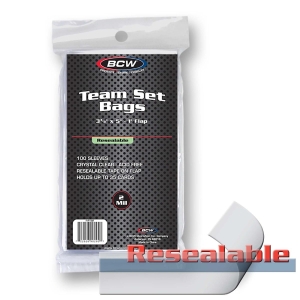 Resealable Team Set Bags