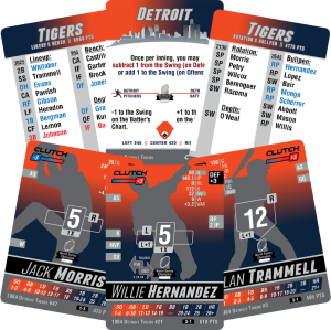 1984 Detroit Tigers Team Set