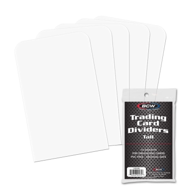 Trading Card Dividers - Tall