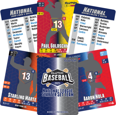 2023 National League Starter Set Team